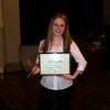 Terri - Marie Joyner & her County Award 1